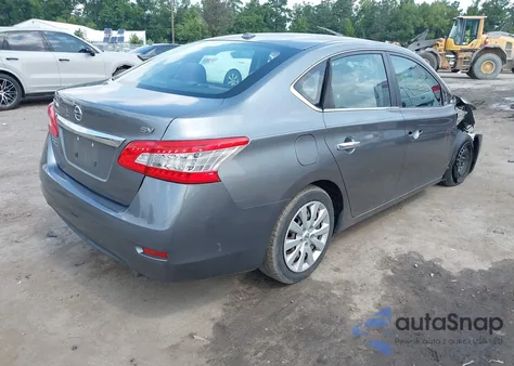 2015 Nissan Sentra Sv from USA, damaged, VIN 3N1AB7AP4FY276685